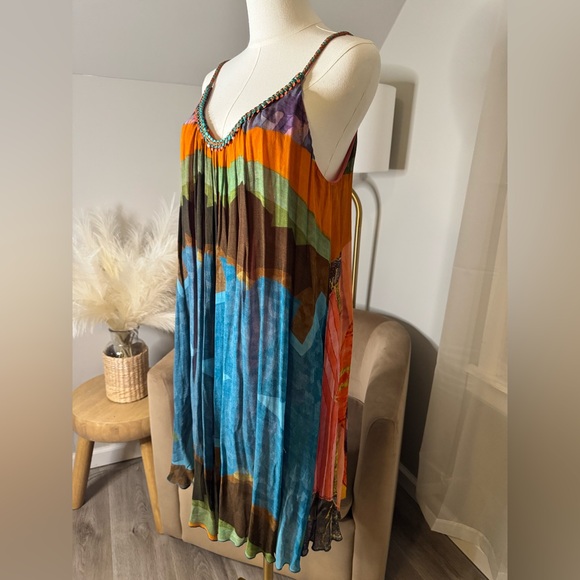 Anthropologie bl^nk London | Multicolor Swing Dress - Picture 2 of 13